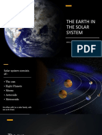 The Earth in The Solar System: CH 1 (Geography)