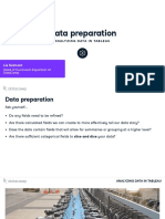 Data preparation in Tableau