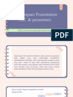 High Impact Presentation