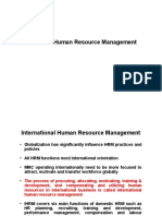 International Human Resource Management