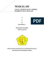 Makalah: Bentukan Kata, Pilihan Kata (Diksi), Dan Pembentukan Istilah