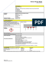 Armor All Car Wash: 1. Identification of Substance and Company