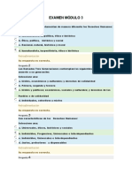 Examen Módulo 3 Derechos Humanos