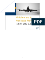 Middleware & Message Flow: in SAP CRM 5.0