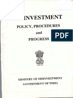 Disinvestment - Policy, Procedures and Progress - Ebook2