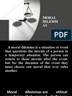 Moral Dilemmas