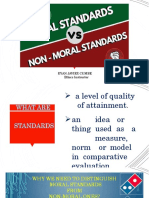 Lesson1 Moral and Non-Moral Standards