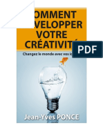 Developper Creativite