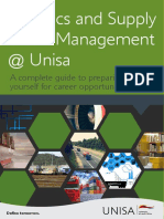 Logistics and Supply Chain Management at Unisa: A Complete Guide To Preparing Yourself For Career Opportunities