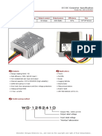 Convertidor 12v CC A 24 V CC Szwengao WG-12S2410