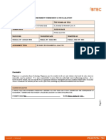 Ssessment Ubmission Eclaration: Ssignment Itle