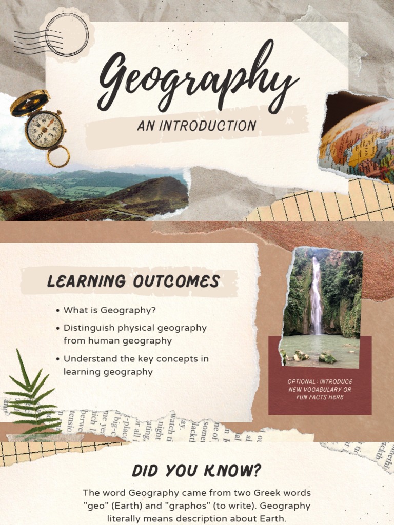 Geography: An Introduction | PDF | Geography | Natural Environment