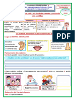 Ficha 24 de Marzo 2do Grado Ciencia y Tecnología