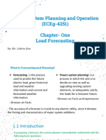 Chapter-One Load Forecasting