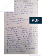 Recurrence Relations Anlaysis