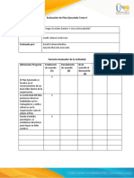 Evaluación de Plan Ejecutado Tarea 4