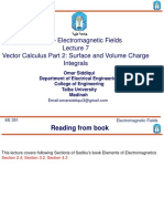 EE351 Lec7 Surface and VolumeChargeIntegrals