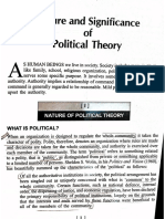 Significance of Political Theory