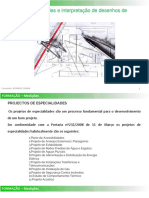 1.1.4 Diversas Especialidades e Interpretação de Desenhos de Arquitetura