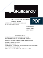 Skullcandy Incorporated: Skullcandy Was Founded by and Cris Williams in 2003