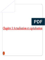 Chapitre 3: Actualisation Et Capitalisation