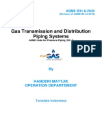Transalate B13.8 Gas Transmission Distribution Piping System (Indonesia) PDF