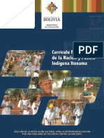 Currículo educativo de la nación Itonama