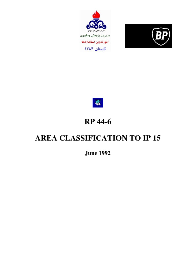 Area Classification To Ip 15 | PDF | Pump | Ventilation (Architecture)