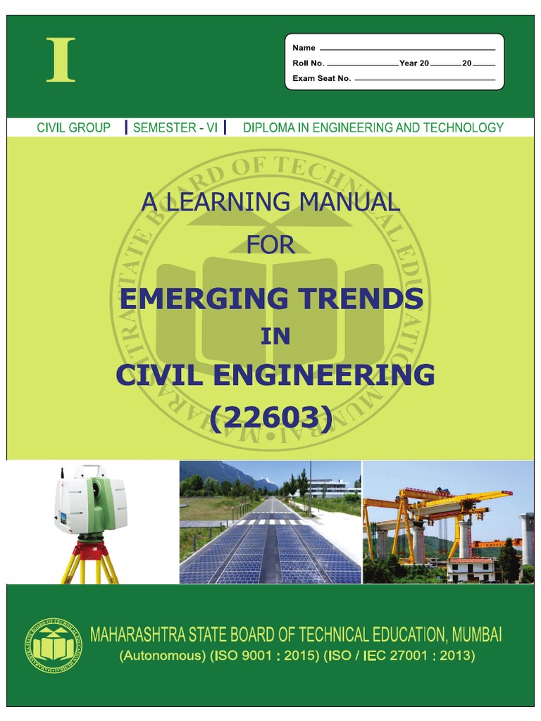 SEMINAR TRENDS AND ISSUES CONCERNING CIVIL ENGINEERING PRACTICE visual data 3