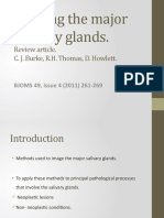 Imaging The Major Salivary Glands