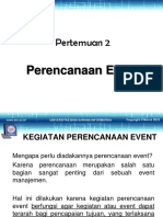 Pertemuan 2: Perencanaan Event