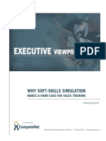 Why Soft-Skills Simulation: Makes A Hard Case For Sales Training