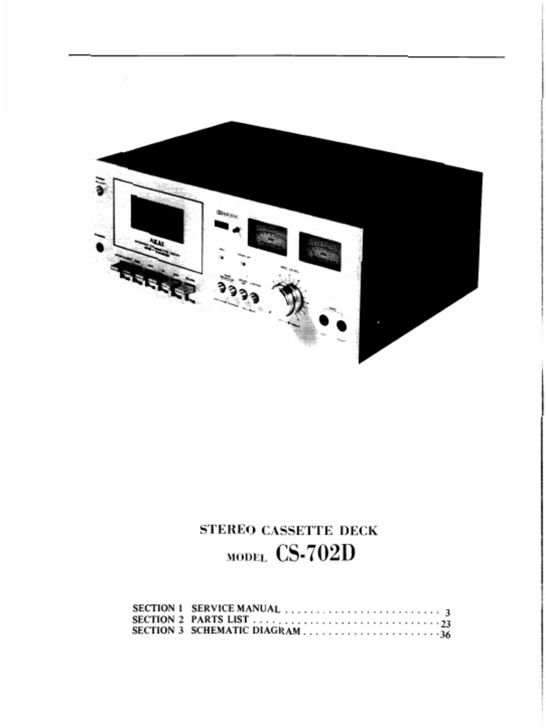 AKAI CS-702D 使用出来るかは不明。 【公式通販】