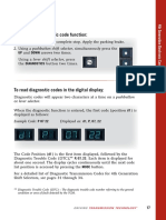 Diagnostic Codes: To Enter The Diagnostic Code Function