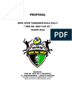 Proposal Bola Volly SMK Ma'arif Cup Iii Plompong