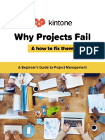 Why Projects Fail & How to Fix Them