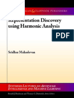 Mahadevan S. Representation Discovery Using Harmonic Analysis (Morgan, 2008) (ISBN 1598296590) (160s) - CsAi