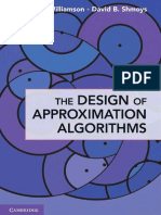Williamson D., Shmoys D. the Design of Approximation Algorithms (CUP, 2011)(ISBN 0521195276)(O)(502s)_CsAi