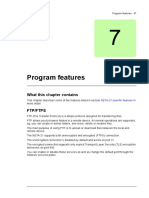 Program Features: What This Chapter Contains