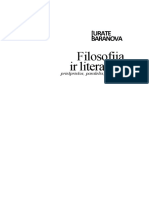 Filosofija Ir Literatūra