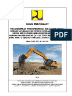 Tehnik Pengoperasian Excavator Kelas 20 Ton