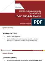 2.2 Logic and Reasoning