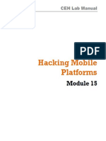 CEHv9 Labs Module 15 Hacking Mobile Platforms