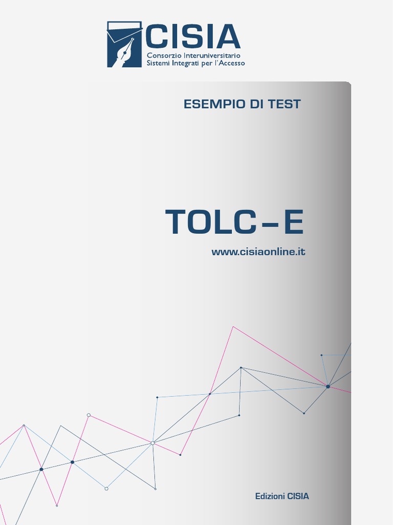 Esempio Di Prova TOLC-E