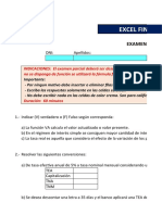 001 Examen Parcial Excel Financiero - A