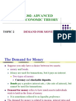 Ch3 (Demand For Money)