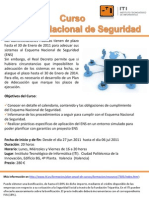 Curso Esquema Nacional de Seguridad