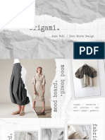 Origami.: Anya Wahi - Zero Waste Design