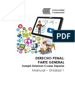 MANUAL UNIDAD 1 - Manual - Derecho Penal Parte General