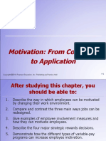 Motivation Concepts and Application